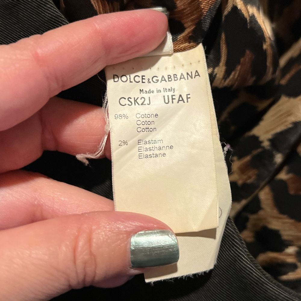 Dolce & Gabbana Black Pencil Skirt - Picture 10 of 17